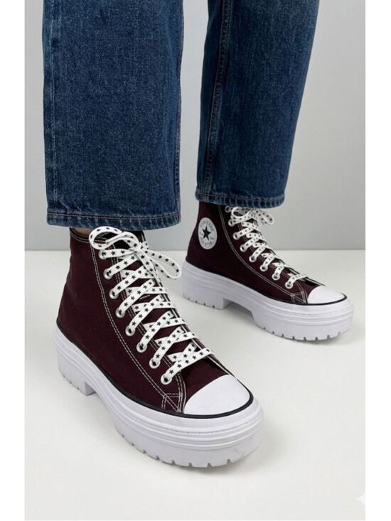 Converse Shoes - Converse Chuck Taylor All Star Lugged Sneakers Star Reflective Laces Size 9.5